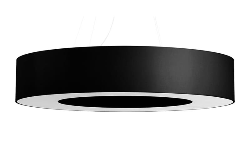Żyrandol SATURNO 90 czarny SL.0796 SOLLUX-60641