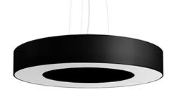 Żyrandol SATURNO SLIM 50 czarny SL.0750 SOLLUX-60644