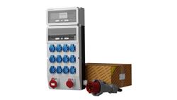 Rozdzielnica budowlana z licznikiem MID i kablem eXT-S/FI SKH 32A 16A 12x230V Mennekes Doktorvolt 8218-66510