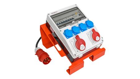 Rozdzielnica budowlana na stojaku z kablem SET-S/FI 32A 16A 4x230V DV Doktorvolt 0126-66511