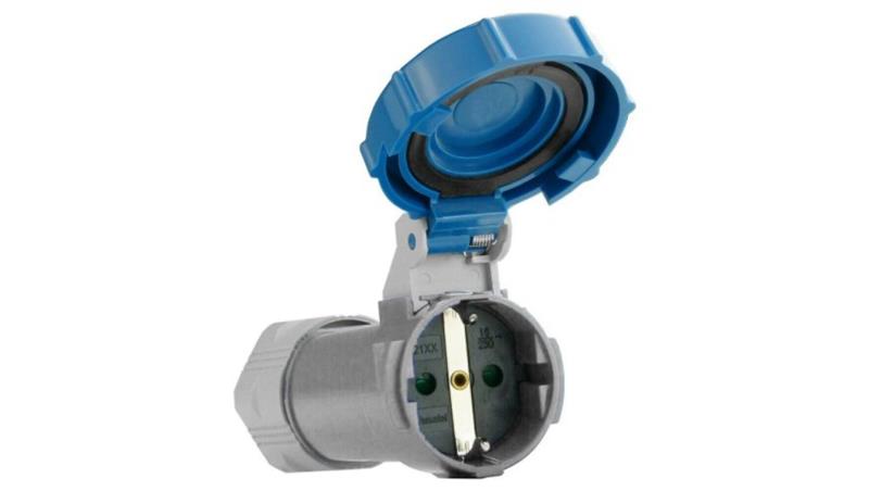 Gniazdo przenośne 230V 16A IP67 system Schuko Doktorvolt 6473-31394