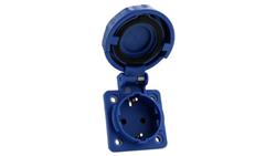 Gniazdo tablicowe proste hermetyczne 230V 16A IP67 system Schuko Doktorvolt 9986-31821