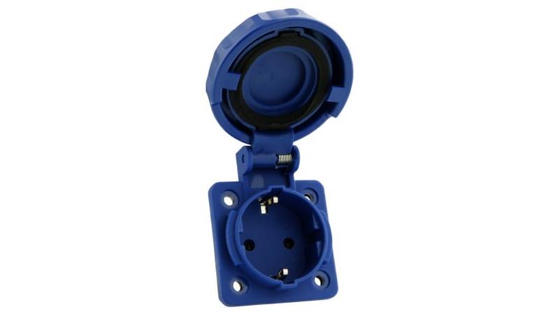 Gniazdo tablicowe proste hermetyczne 230V 16A IP67 system Schuko Doktorvolt 9986-31821 Gniazdo tablicowe proste hermetyczne 230V 16A IP67 system Schuko Doktorvolt 9986-31821
