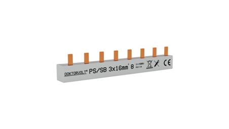 Szyna łączeniowa sztyftowa PS/S 3F 8Mod 16mm2 5132-26725