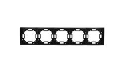 Simon Basic Ramka 5-krotna Neos IP20 czarny mat BMRC5/49-36487