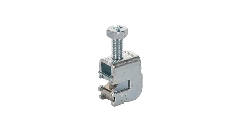 Zacisk dla szyny 10 mm / 4-35 mm2, ZS 35 S-10 metaliczny 84391000-68729 Zacisk dla szyny 10 mm / 4-35 mm2, ZS 35 S-10 metaliczny 84391000-68729