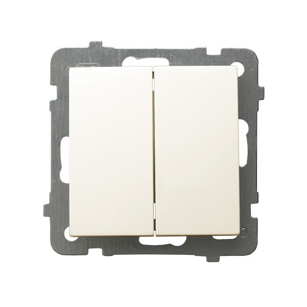 WYL.OSPEL LP-2G/M/27 AS ECRU MODUL DWUGRUPOWY/ŚWIECZNIKOWY WYL.OSPEL LP-2G/M/27 AS ECRU MODUL DWUGRUPOWY/ŚWIECZNIKOWY
