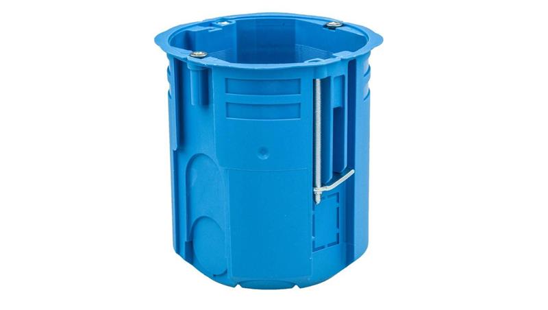 Puszka do pustych ścian 60mm supergłęboka 80mm bezhalogenowa samogasnąca UL94 V0 łączona za pomocą łącznika PV60G 32334203-77693