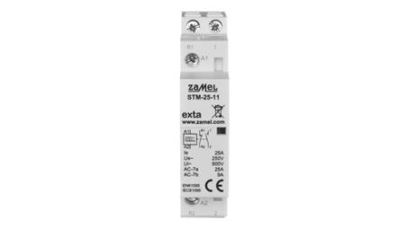 Stycznik modułowy instalacyjny 25A 1Z+1R 230V AC typ: STM-25-11 EXT10000290-24885