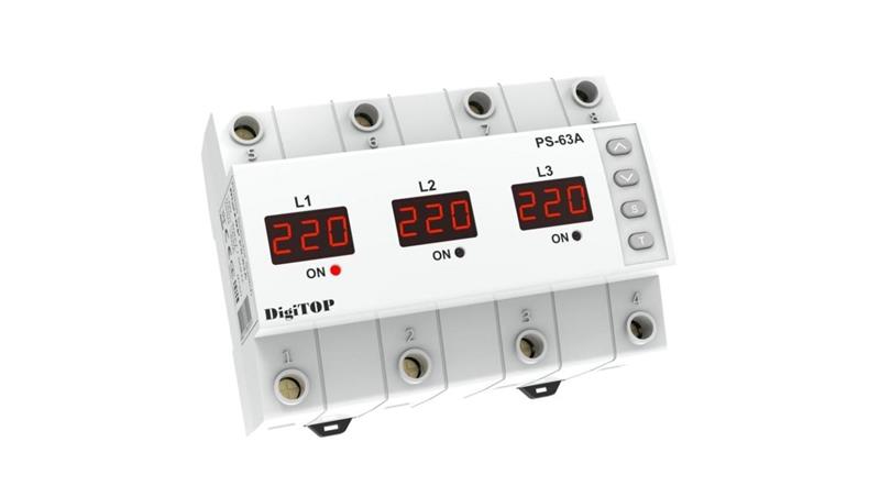 Przełącznik faz DigiTOP PS-63A-5244