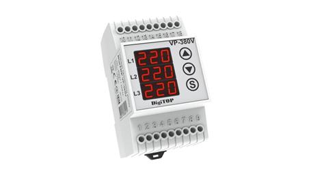 Przekaźnik napięciowy trójfazowy DigiTOP VP-380V-1748