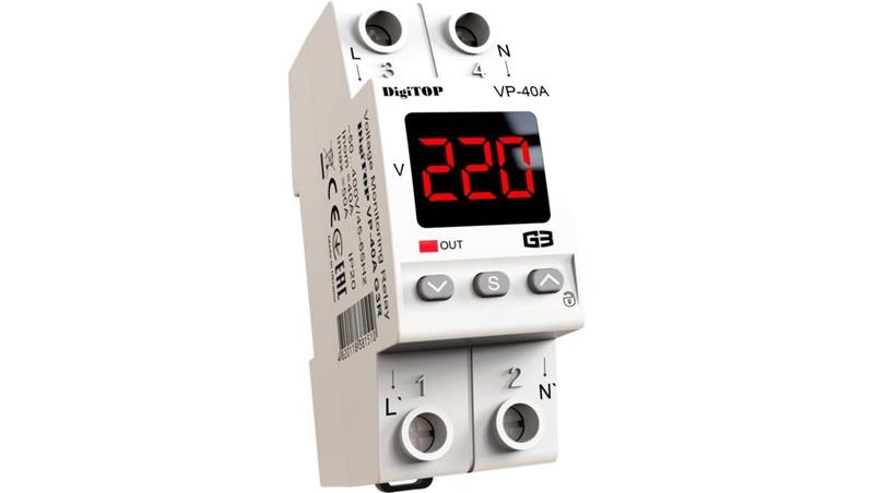 Przekaźnik napięciowy DigiTOP VP-40A G3R-1779 Przekaźnik napięciowy DigiTOP VP-40A G3R-1779