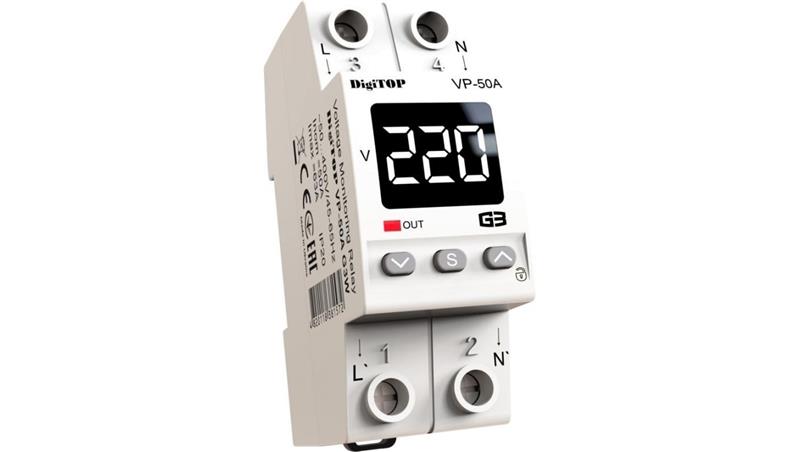 Przekaźnik napięciowy DigiTOP VP-50A G3W-1783 Przekaźnik napięciowy DigiTOP VP-50A G3W-1783