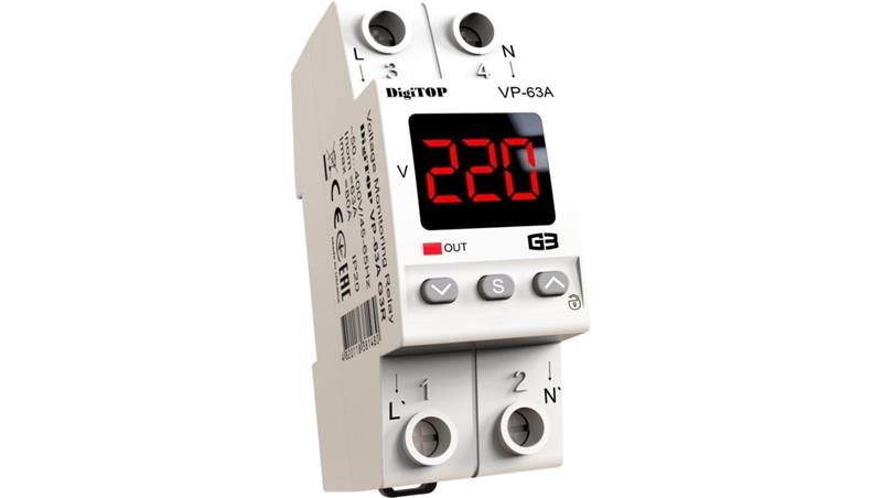 Przekaźnik napięciowy DigiTOP VP-63A G3R-1787