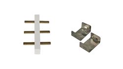 Łącznik do modularnych gniazd elektrycznych PZ016 i PZ017 (45x45) ALANTEC PZ018-43606