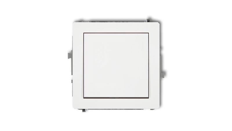 DECO Mechanizm łącznika schodowego (jeden klawisz bez piktogramu), biały mat 25DWP-3.1-39982 DECO Mechanizm łącznika schodowego (jeden klawisz bez piktogramu), biały mat 25DWP-3.1-39982