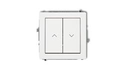 DECO Mechanizm łącznika żaluzjowego z podtrzymaniem, biały mat 25DWP-88-35990