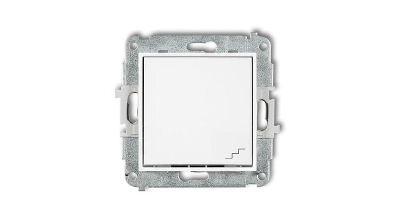 MINI Mechanizm łącznika schodowego biały mat 25MWP-3-39865