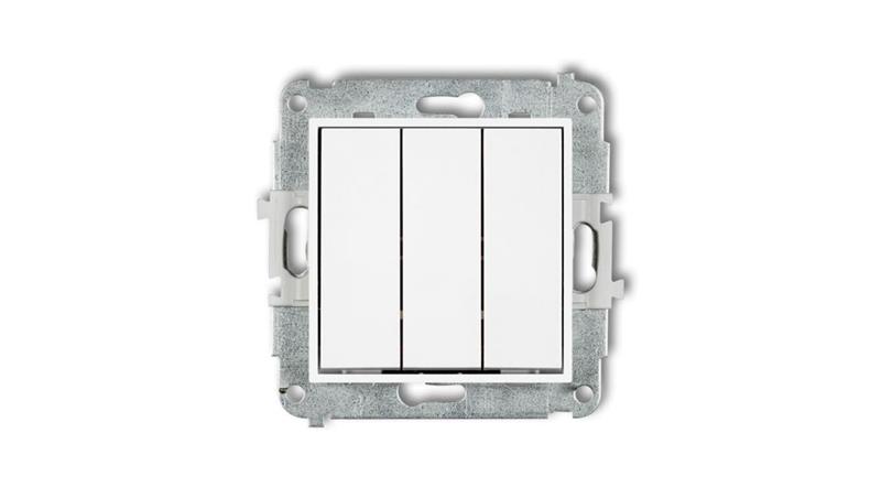 MINI Mechanizm łącznika potrójnego biały mat 25MWP-7-32293 MINI Mechanizm łącznika potrójnego biały mat 25MWP-7-32293