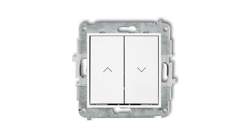 MINI Mechanizm łącznika zwierny żaluzjowego biały mat 25MWP-8-35821 MINI Mechanizm łącznika zwierny żaluzjowego biały mat 25MWP-8-35821
