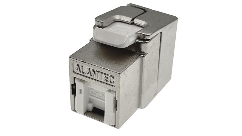 Moduł keystone RJ45 beznarzędziowy STP kat.6A PoE+ Podw. par. transmisyjne ALANTEC MB005-1-33990 Moduł keystone RJ45 beznarzędziowy STP kat.6A PoE+ Podw. par. transmisyjne ALANTEC MB005-1-33990