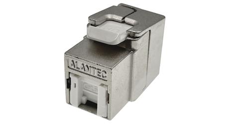 Moduł keystone RJ45 beznarzędziowy STP kat.6 PoE+ Podw. par. transmisyjne ALANTEC MB004-1-34049
