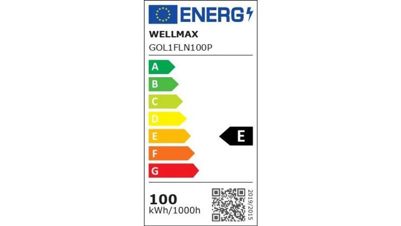 Naświetlacz LED 100W 95lm/W 9500lm IP54 Neutralna 4000K z czujnikiem ruchu SAMSUNG / GOL1FLN100P-52247