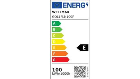 Naświetlacz LED 100W 95lm/W 9500lm IP54 Neutralna 4000K z czujnikiem ruchu SAMSUNG / GOL1FLN100P-52247