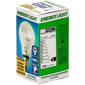 ŻARÓWKA 100W/E27 ENERGY LIGHT WSTRZĄSOODPORNA