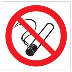 Znak "palenie tytoniu zabronione"