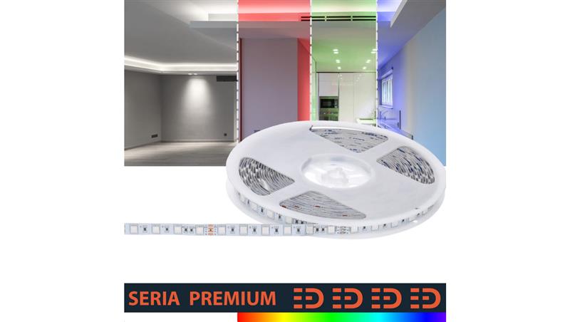 Taśma Premium 24V 60led RGB+W 4w1 SMD5050 (10) PL3Y-59028