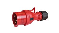 Wtyczka przenośna 32A 5P 400V czerwona TWIST WPP TYP B 32/5 IP44 922085-29073