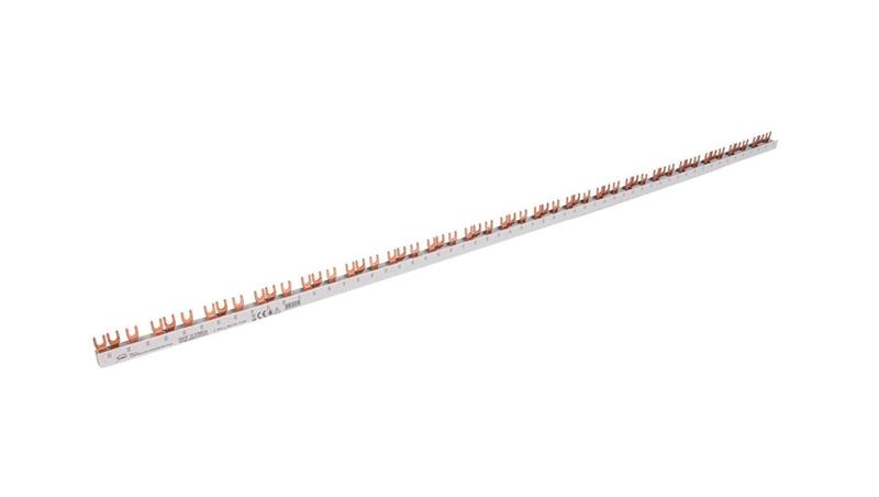 Szyna prądowa łączeniowa - widełkowa 3-fazowa 63A 57 modułów 10 mm2 81992106-26474