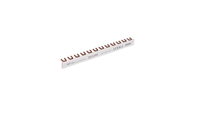 Szyna prądowa łączeniowa - widełkowa 1-fazowa 80A 12 modułów 16 mm2 81993006-26499