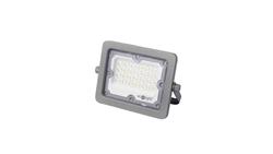 Naświetlacz LED PREMIUM 20W 2000LM AC220-240V IP65 kąt świecenia 90 stopni neutralna biała 4000K szary-52715
