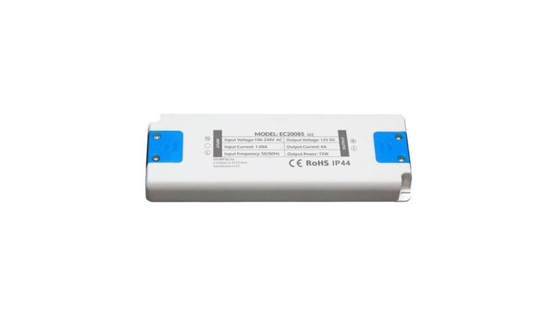 Zasilacz meblowy do taśm LED IP44 12V 72W-50941 Zasilacz meblowy do taśm LED IP44 12V 72W-50941