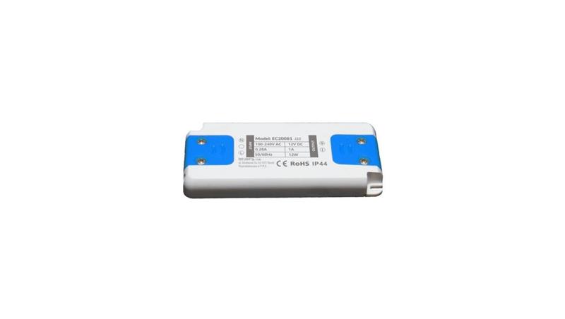 Zasilacz meblowy do taśm LED IP44 12V 12W-50939