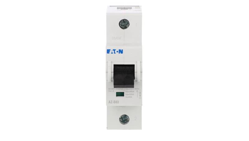 Wyłącznik nadprądowy 1P B 63A 25kA AC AZ-B63 174485-18065 Wyłącznik nadprądowy 1P B 63A 25kA AC AZ-B63 174485-18065