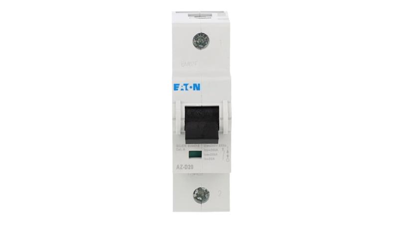 Wyłącznik nadprądowy 1P D 20A 25kA AC AZ-D20 174489-18081