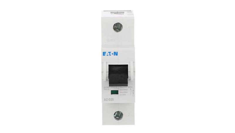 Wyłącznik nadprądowy 1P D 25A 25kA AC AZ-D25 174490-18054 Wyłącznik nadprądowy 1P D 25A 25kA AC AZ-D25 174490-18054