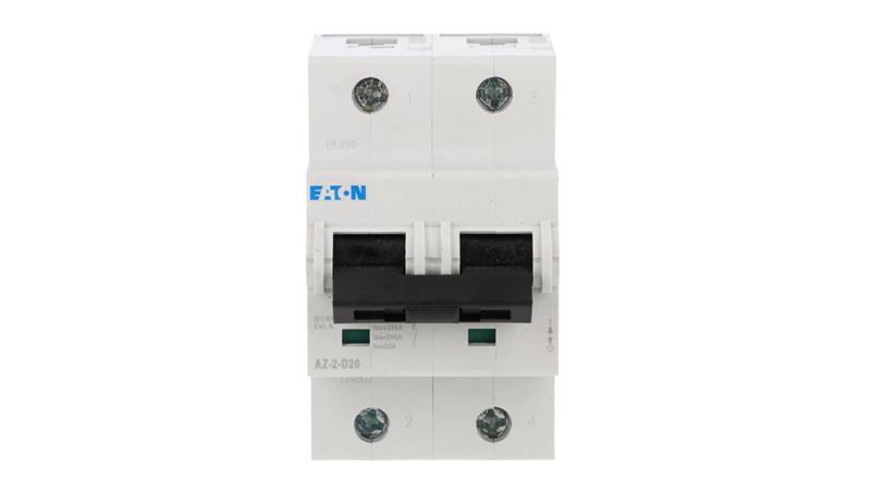 Wyłącznik nadprądowy 2P D 20A 25kA AC AZ-2-D20 174502-18050