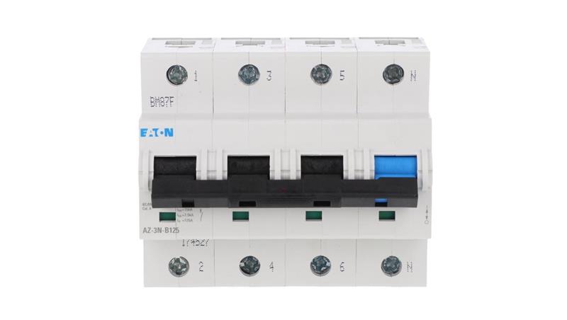 Wyłącznik nadprądowy 3P+N B 125A 25kA AC AZ-3N-B125 174527-18039 Wyłącznik nadprądowy 3P+N B 125A 25kA AC AZ-3N-B125 174527-18039