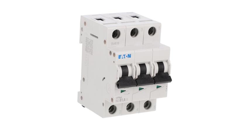 Wyłącznik nadprądowy 3P B 1,6A 15kA AC FAZ-B1,6/3 278834-17073