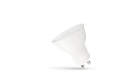 Żarówka gu10 smd 6w 15led nw 480lm z mleczną szybką /biały ceramiczny/ 230v-47029