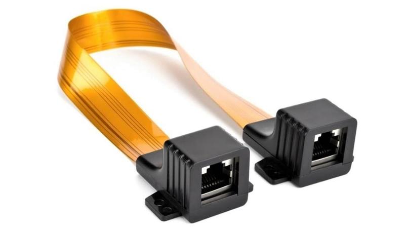 Złączka sieciowa przelotka okienna RJ45 kat.5e 17cm 24.2061-33072 Złączka sieciowa przelotka okienna RJ45 kat.5e 17cm 24.2061-33072