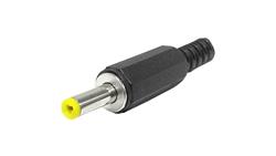 Wtyk zasilający DC 4,0/1,7 mm złącze proste lutowane na kabel prądu stałego-36150