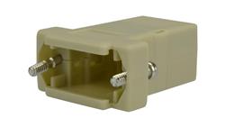 Obudowa złącza D-Sub 9-pin plastikowa szara na kabel 43.5078-33718