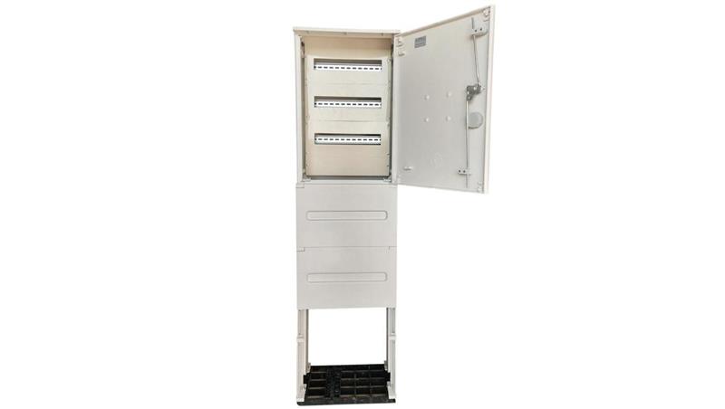 RT 40x60 3xTH z fundamentem obudowa termoutwardzalna 400x600x250 3x16 modułów IP 44 rozdzielnia elektryczna złącze kablowe-63350