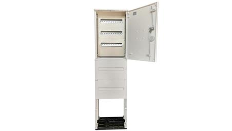 RT 40x60 3xTH z fundamentem obudowa termoutwardzalna 400x600x250 3x16 modułów IP 44 rozdzielnia elektryczna złącze kablowe-63350