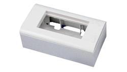 Puszka + support (metalowy) + ramka 90x45 (komplet 2M) ALANTEC OS010-29810